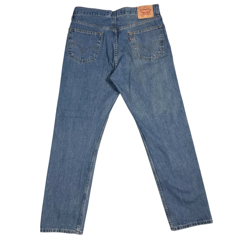 Vintage 90's Levis 505 Mens Blue‎ Denim Jeans Regular Fit Classic  Size W36 L32